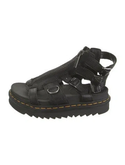 Pre-owned Dr. Martens Leather Sandals In Multicolor