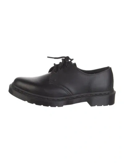 Pre-owned Dr. Martens Leather Sneakers In Black