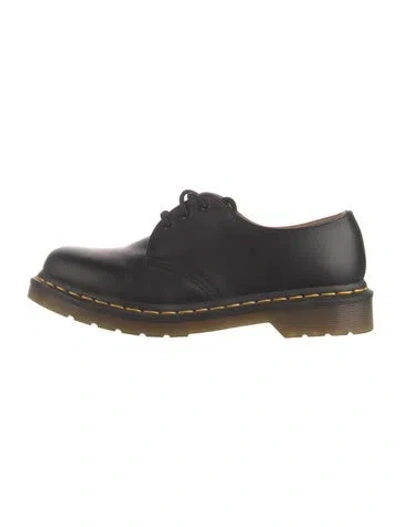 Pre-owned Dr. Martens Leather Sneakers In Black