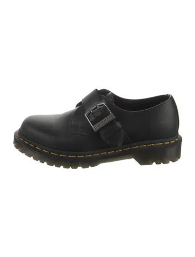 Pre-owned Dr. Martens Leather Sneakers In Black