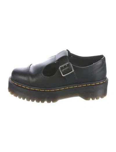 Pre-owned Dr. Martens Leather Sneakers In Black