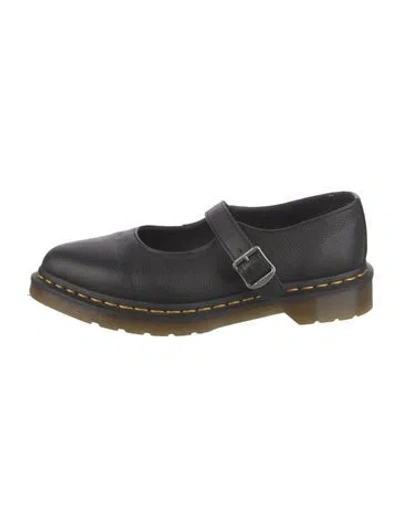 Pre-owned Dr. Martens Leather Sneakers In Black