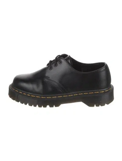 Pre-owned Dr. Martens Leather Sneakers In Black