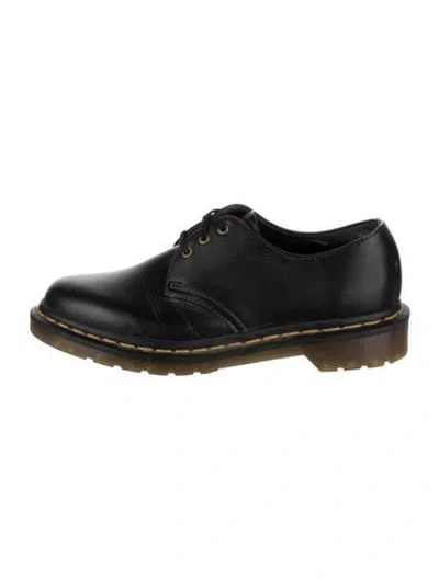Pre-owned Dr. Martens Leather Sneakers In Black