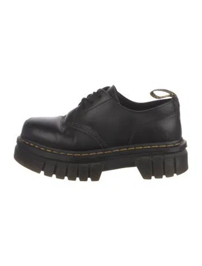 Pre-owned Dr. Martens Leather Sneakers In Black
