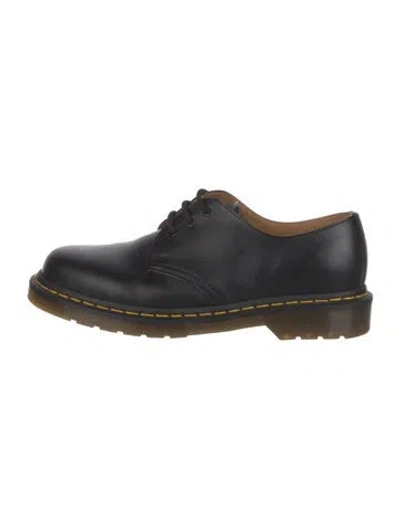 Pre-owned Dr. Martens Leather Sneakers In Black