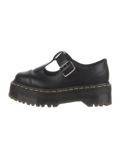 Pre-owned Dr. Martens Leather Sneakers In Black