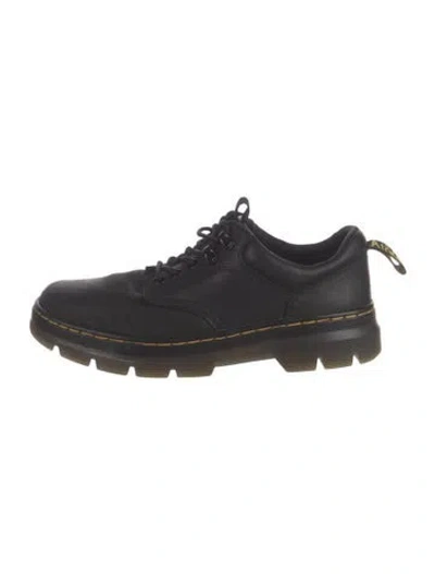 Pre-owned Dr. Martens Leather Sneakers In Black