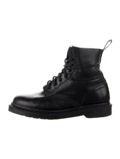 Pre-owned Dr. Martens Leather Sneakers In Black