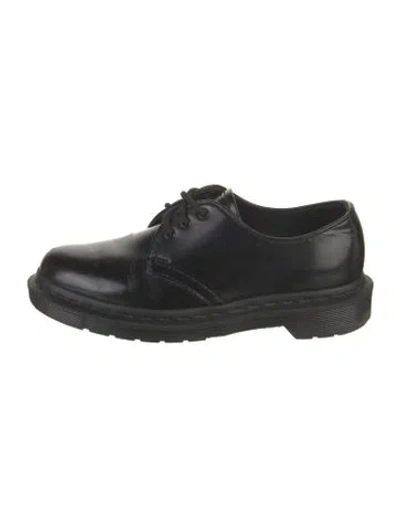 Pre-owned Dr. Martens Leather Sneakers In Black