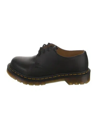 Pre-owned Dr. Martens Leather Sneakers In Black