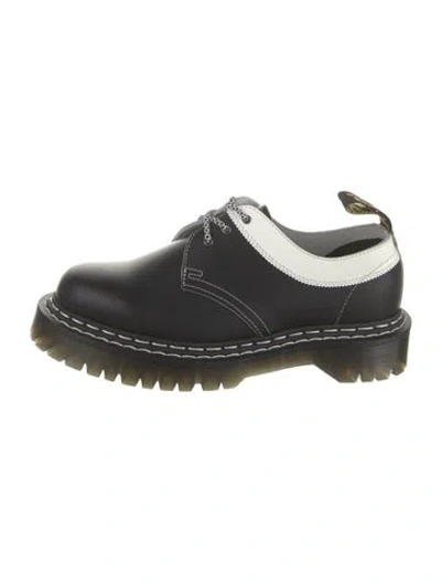 Pre-owned Dr. Martens Leather Sneakers In Black