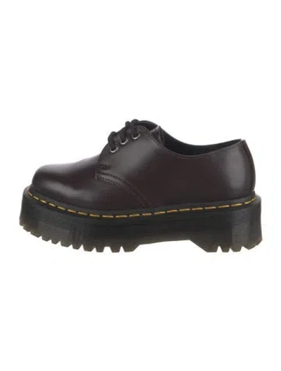 Pre-owned Dr. Martens Leather Sneakers In Black