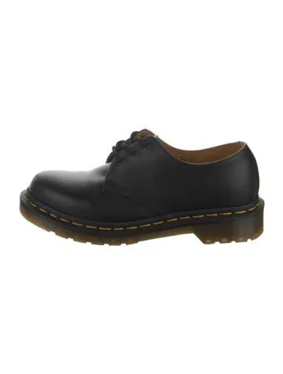 Pre-owned Dr. Martens Leather Sneakers In Black