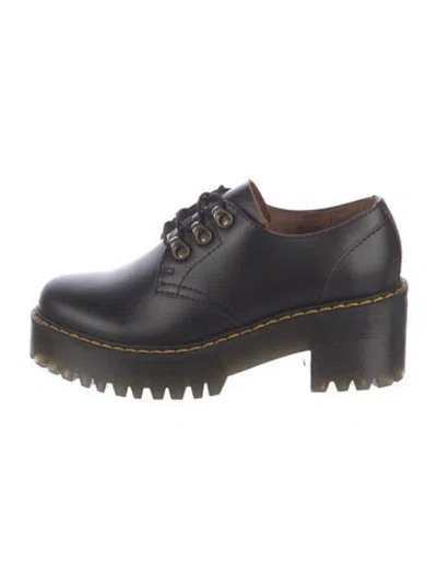 Pre-owned Dr. Martens Leather Sneakers In Black