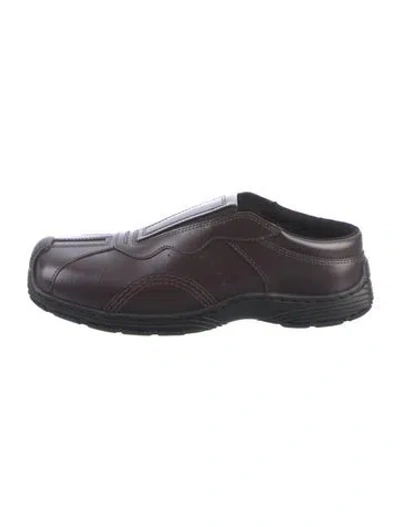 Pre-owned Dr. Martens Leather Sneakers In Brown