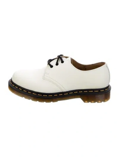 Pre-owned Dr. Martens Leather Sneakers W/ Tags In White