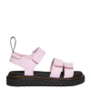 Dr. Martens' Touch-strap Leather Sandals In Black