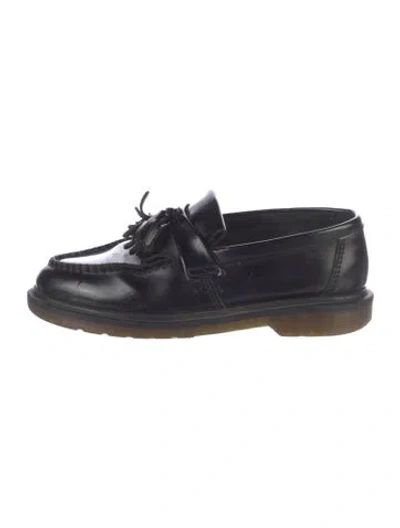 Pre-owned Dr. Martens Leather Tassel Accents Dress Loafers In Blue