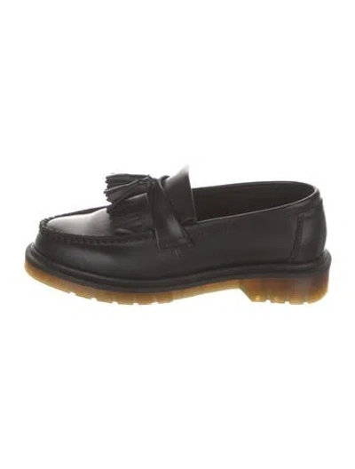 Pre-owned Dr. Martens Leather Tassel Accents Loafers In Black