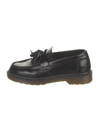 Pre-owned Dr. Martens Leather Tassel Accents Loafers In Black