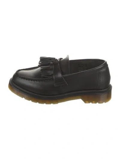 Pre-owned Dr. Martens Leather Tassel Accents Loafers In Black