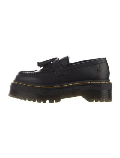 Pre-owned Dr. Martens Leather Tassel Accents Loafers In Blue