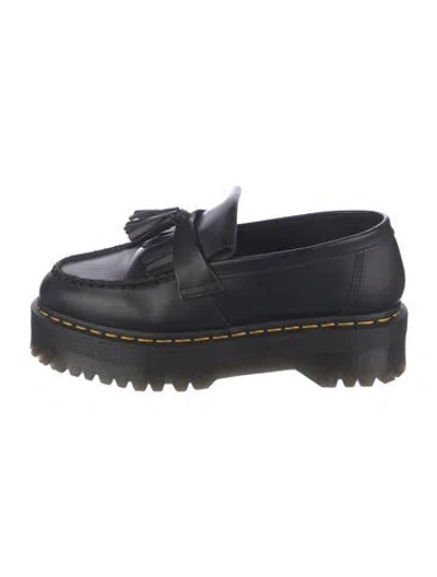 Pre-owned Dr. Martens Leather Tassel Accents Loafers In Blue
