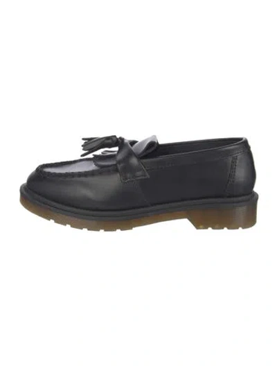 Pre-owned Dr. Martens Leather Tassel Accents Loafers In Blue