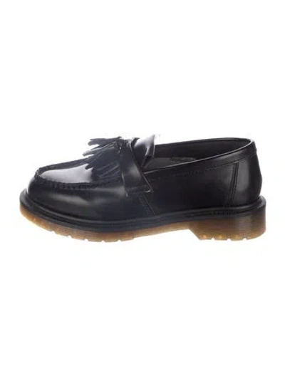 Pre-owned Dr. Martens Leather Tassel Accents Loafers In Blue