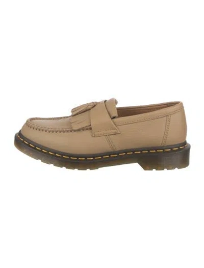 Pre-owned Dr. Martens Leather Tassel Accents Loafers In Neutrals