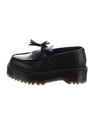 Pre-owned Dr. Martens Leather Tassel Accents Pumps In Grey