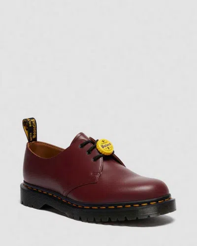 Dr. Martens Leder 1461 Palace Schuhe In Rot