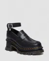 Dr. Martens Corran Wednesday Heeled Loafers In Black