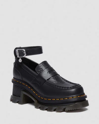 Dr. Martens Corran Wednesday Heeled Loafers In Black