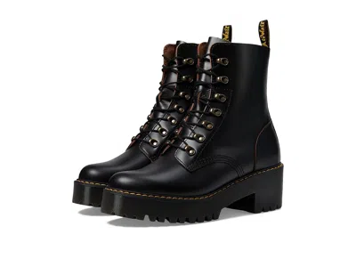Dr. Martens Leona 7 Hook Boot In Black