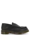 Dr. Martens' Penton Leather Loafers In Black