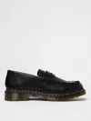 Dr. Martens Adrian Leather Platform Tassel Loafers In Schwarz