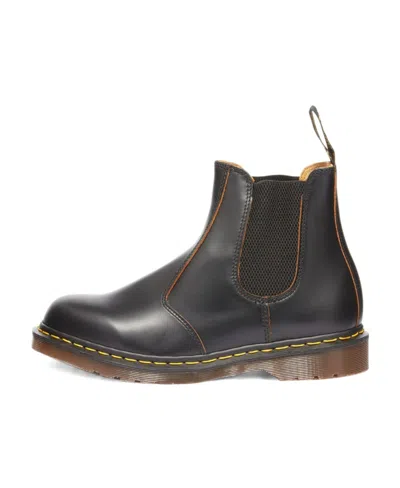 Dr. Martens Logo Boots In Black