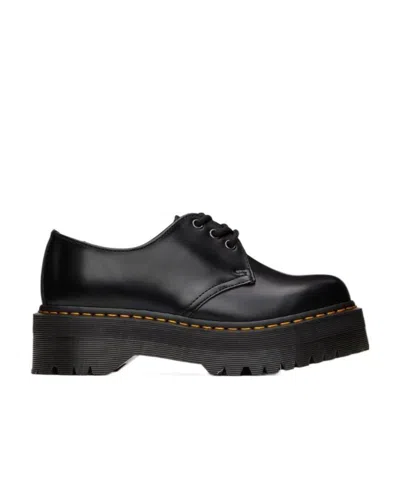 Dr. Martens' Logo Lace Up Oxford Shoes In Black
