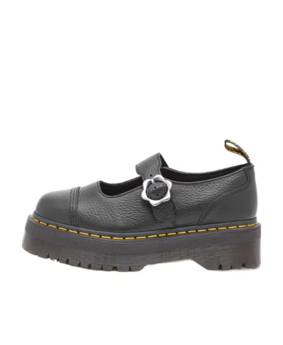 Dr. Martens Logos With Thick Soles In Black