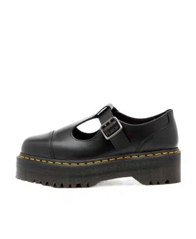Dr. Martens' Logos With Thick Soles In Black