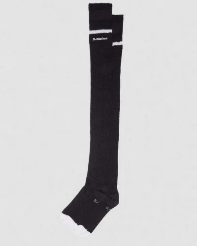 Dr. Martens Long Marl Sock In Black