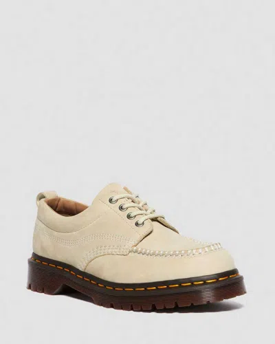 Dr. Martens Lowell Buttersoft Leather Moc Toe Shoes In Tan