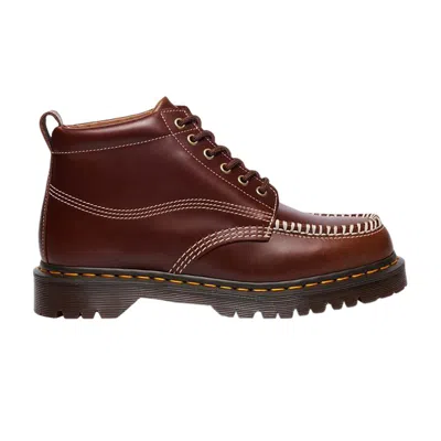 Pre-owned Dr. Martens Lowell Chukka Moc Toe Ankle Boot 'brown Orleans' | Men's Size 11