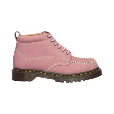 Pre-owned Dr. Martens Lowell Chukka Moc Toe Ankle Boot 'dusty Rose' | Pink | Men's Size 11