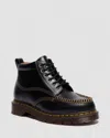Dr. Martens Lowell Chukka Moc Toe Leather Ankle Boots In Black