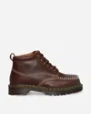 Dr. Martens Lowell Chukka Moc Toe Leather Ankle Boots In Brown