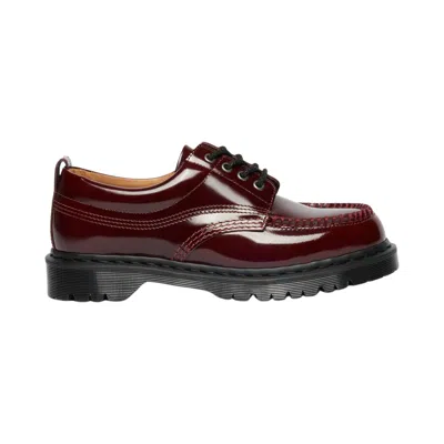 Pre-owned Dr. Martens Lowell Chukka Moc Toe Low 'cherry Red Patent' | Men's Size 6