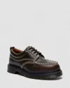 Dr. Martens Lowell Leather Moc Toe Shoes In Green